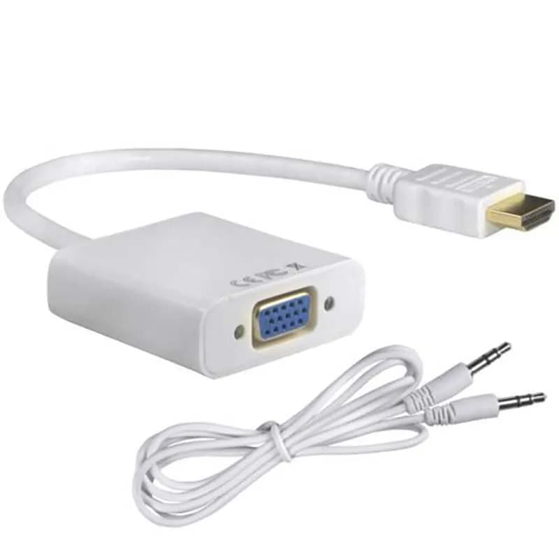 مبدل HDMI به VGA + کابل صدا