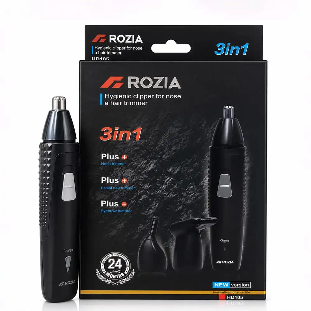 موزن گوش، بینی و ابرو ۳ کاره روزیا (ROZIA) مدل HD105