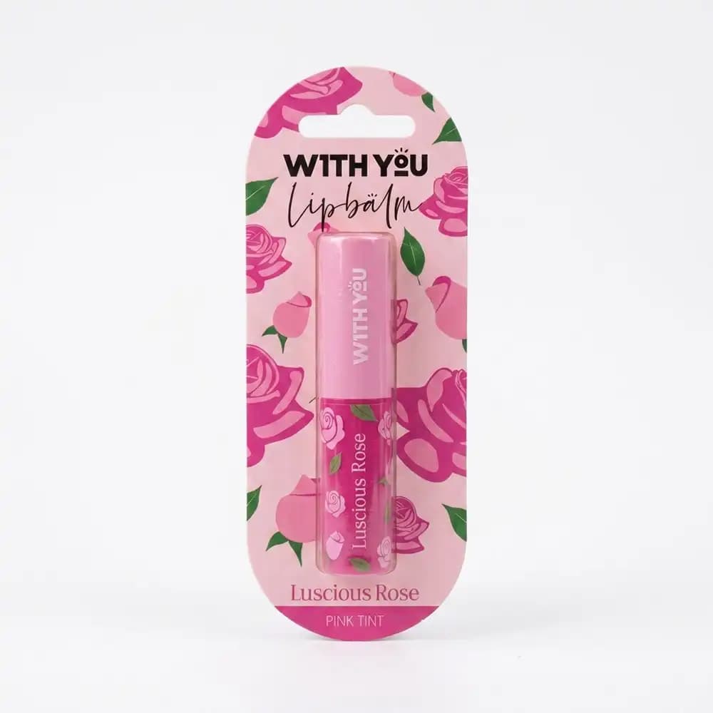 بالم لب رنگی ویت یو (With You) رایحه گل رز (Pink Tint) وزن 2.6 گرمی