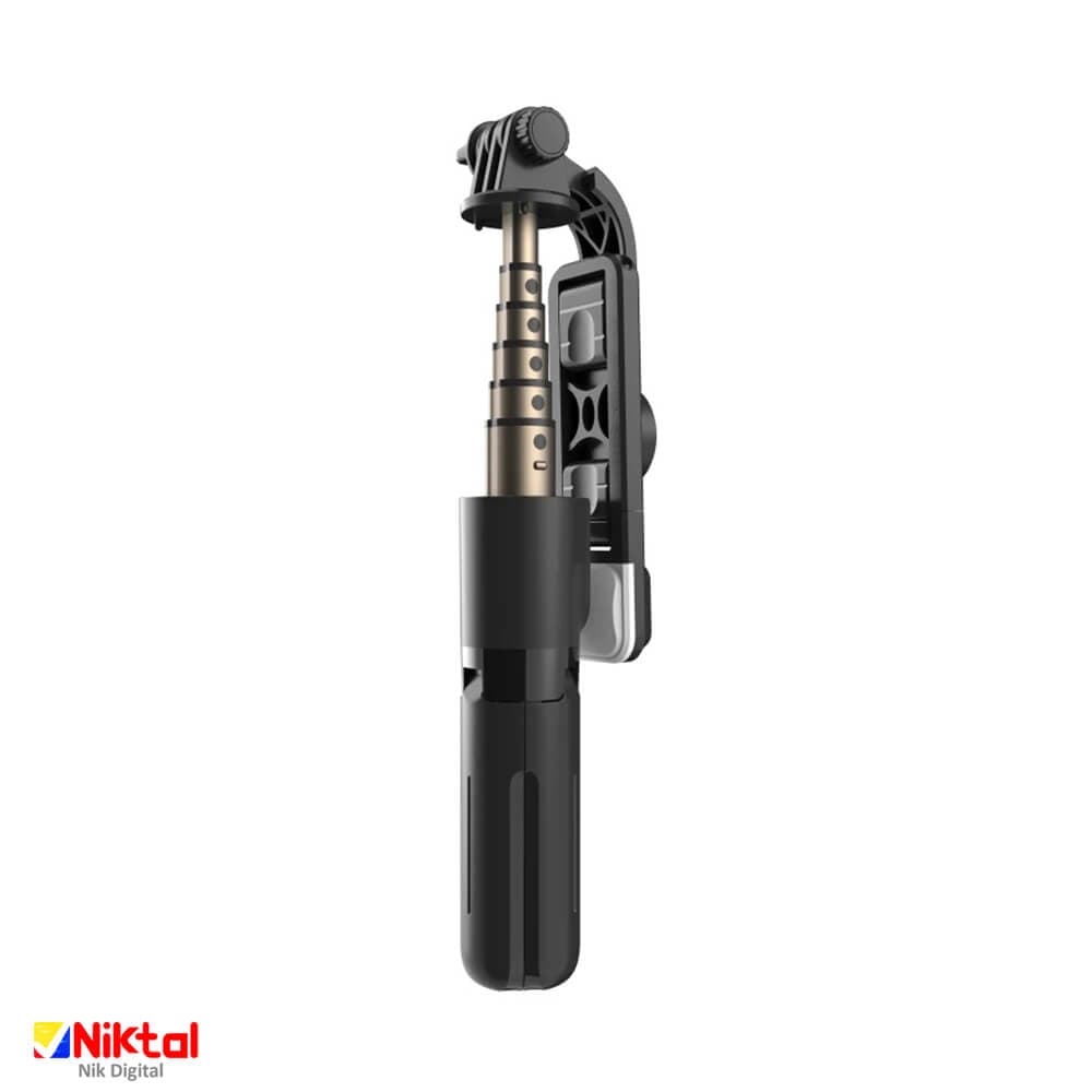 مونوپاد سلفی سه پایه دار و چراغدار L10S — تصویر ۴