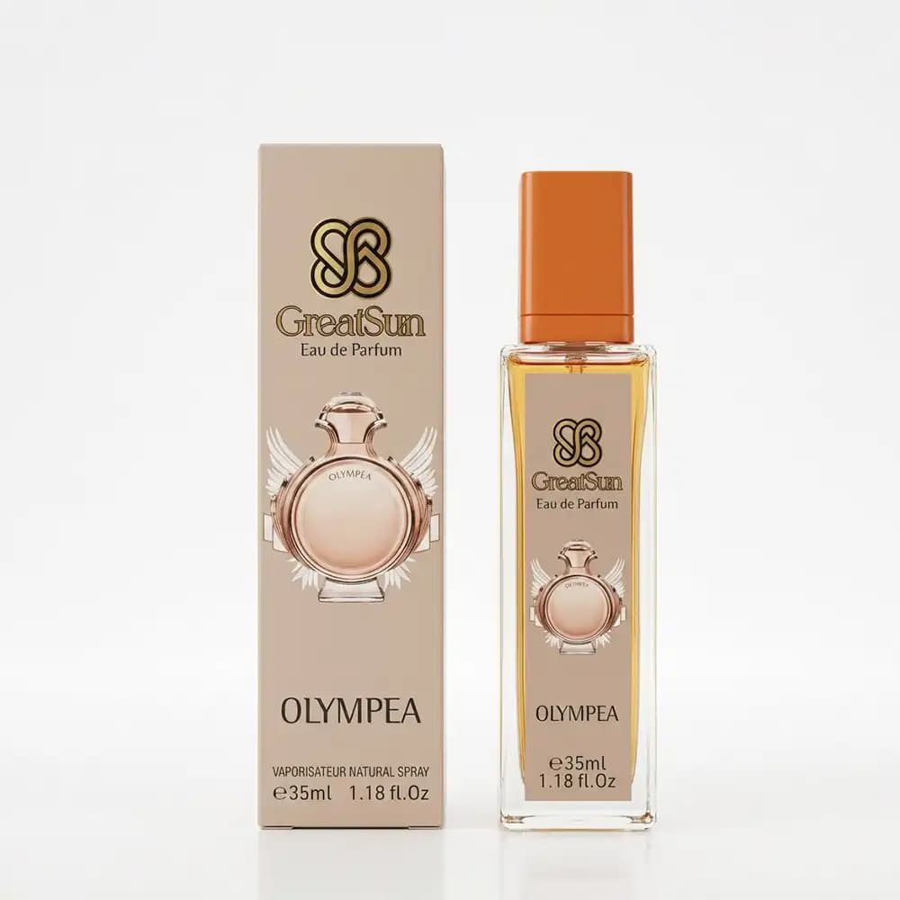 عطر جیبی زنانه گریت سان (GreatSun) مدل Paco Rabanne Olympea حجم ۳۵ میلیلیتر