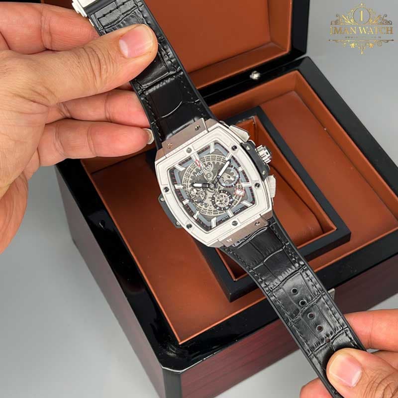 ساعت مردانه هابلوت بیگ بنگ نقره ای HUBLOT BIG BANG H96200 — تصویر ۳