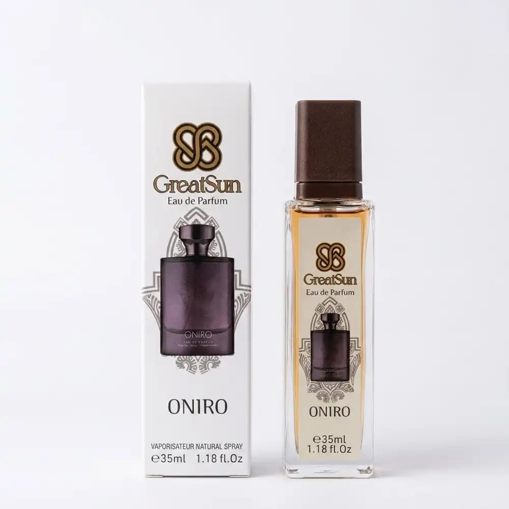 عطر جیبی مردانه گریت سان (GreatSun) مدل Oniro حجم ۳۵ میلی‌لیتر