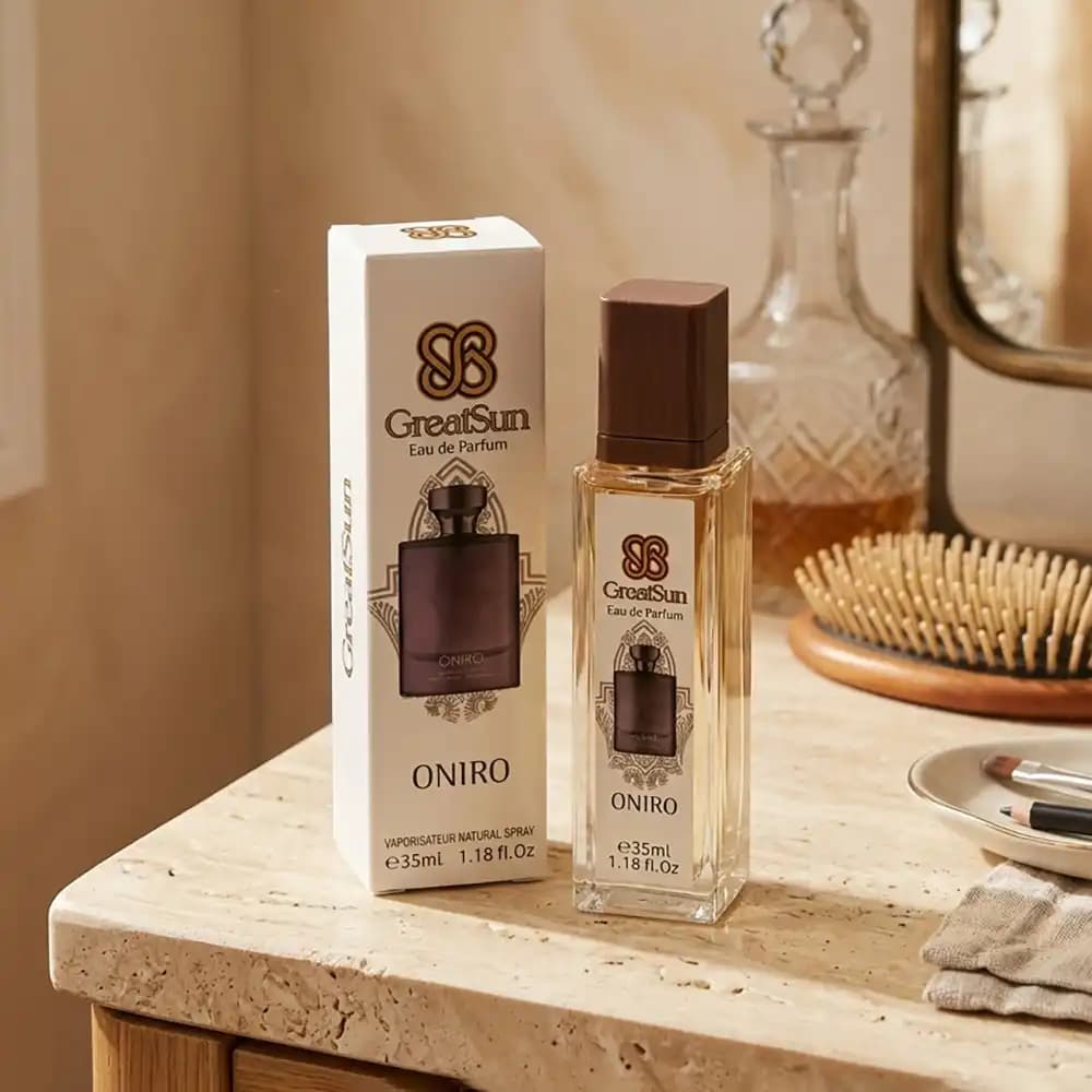 عطر جیبی مردانه گریت سان (GreatSun) مدل Oniro حجم ۳۵ میلی‌لیتر — تصویر ۳