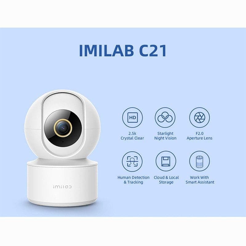 دوربین مداربسته تحت شبکه شیائومی مدل IMILAB C21 «اورجینال – ارسال فوری» — تصویر ۳