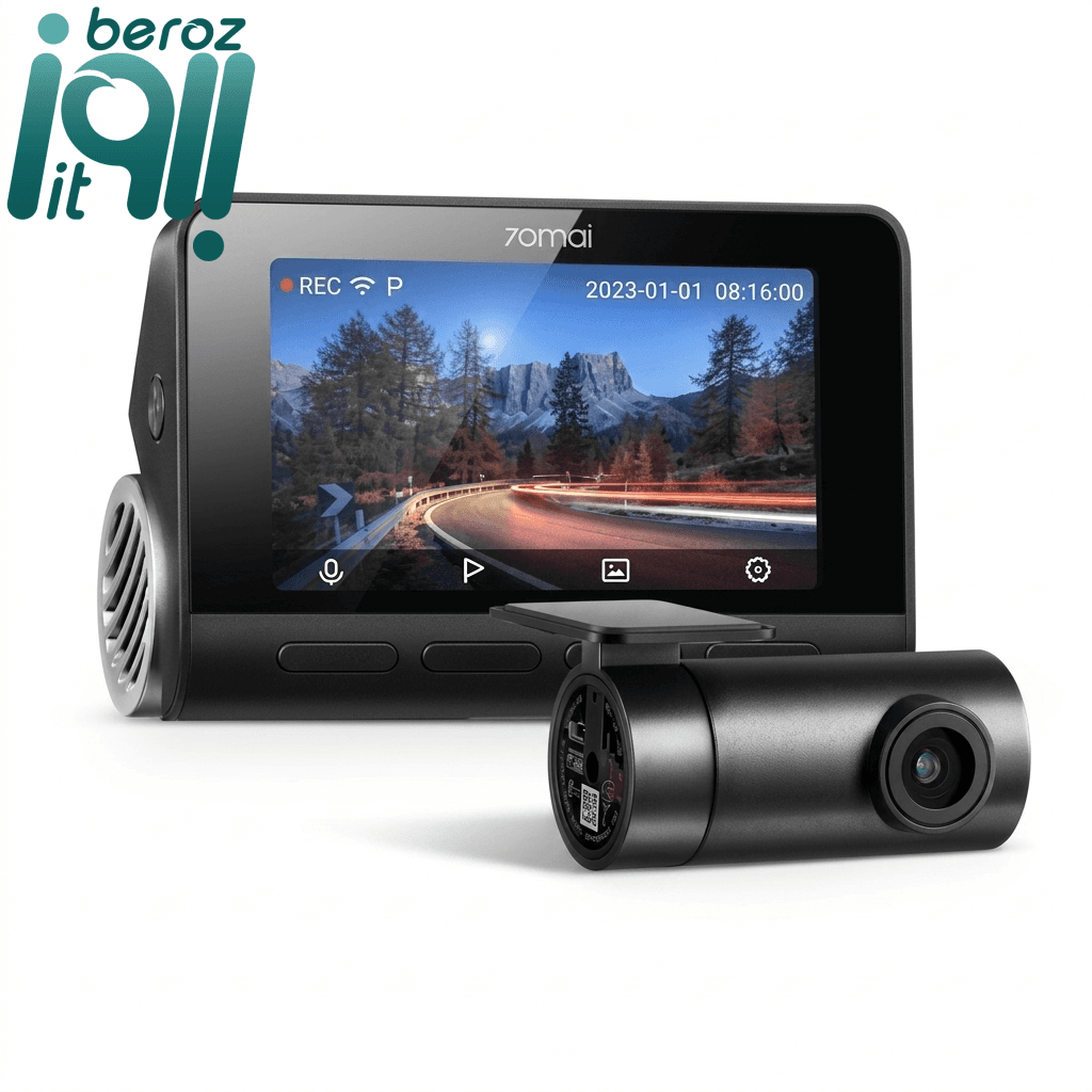 دوربین خودروی شیائومی مدل 70Mai Dash Cam A810 plus همراه با دوربین عقب «اورجینال – ارسال 1 ساعت»