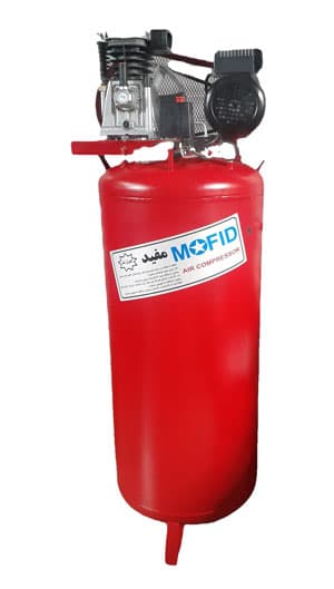 کمپرسور 250 لیتری دو سیلندر ایستاده مفید