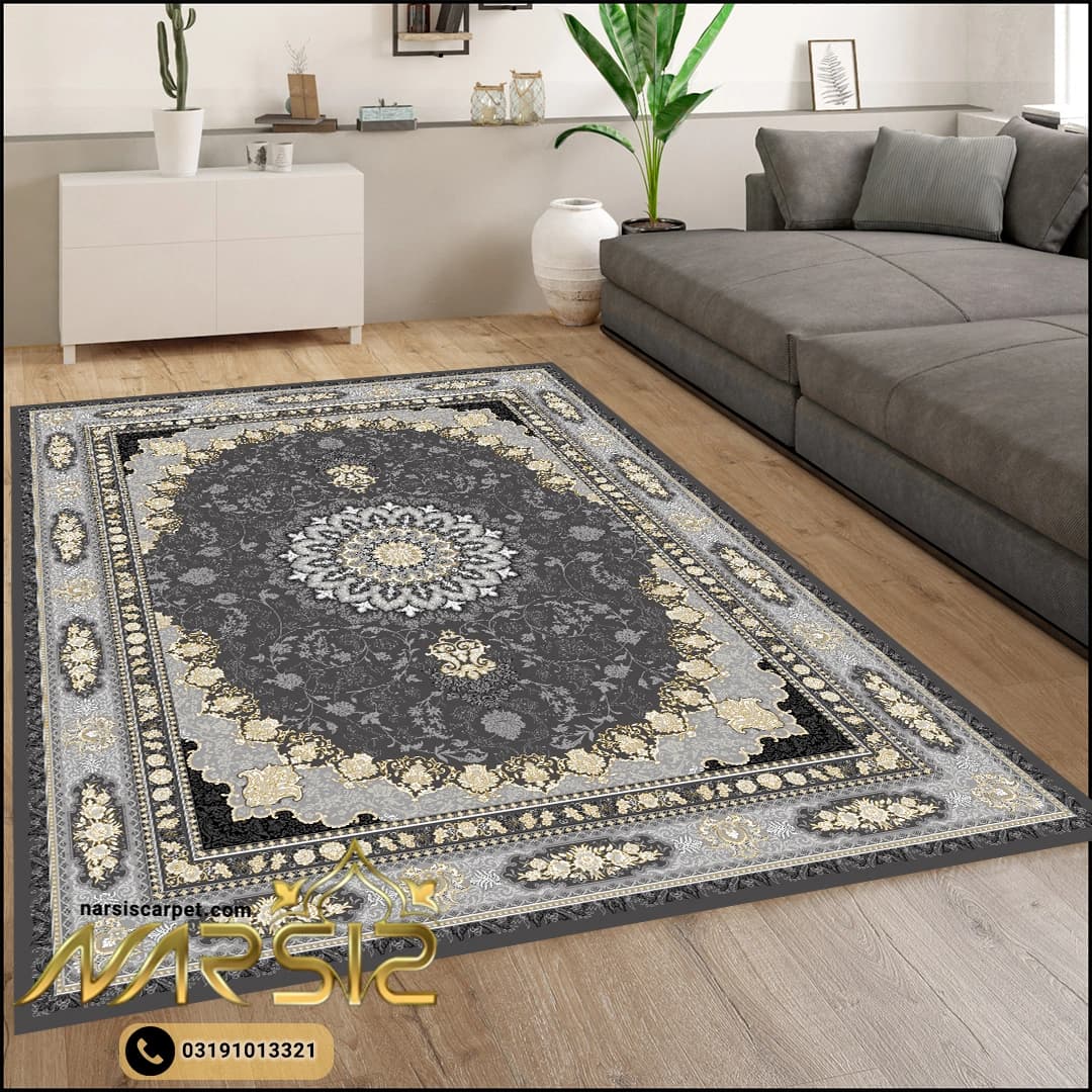 فرشینه فرش طرح سهند طوسی کد 9099 — تصویر ۲