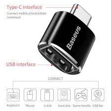 تبدیل Type-C به OTG USB2.0 باسئوس مدل Baseus CATOTG-01 — تصویر ۳