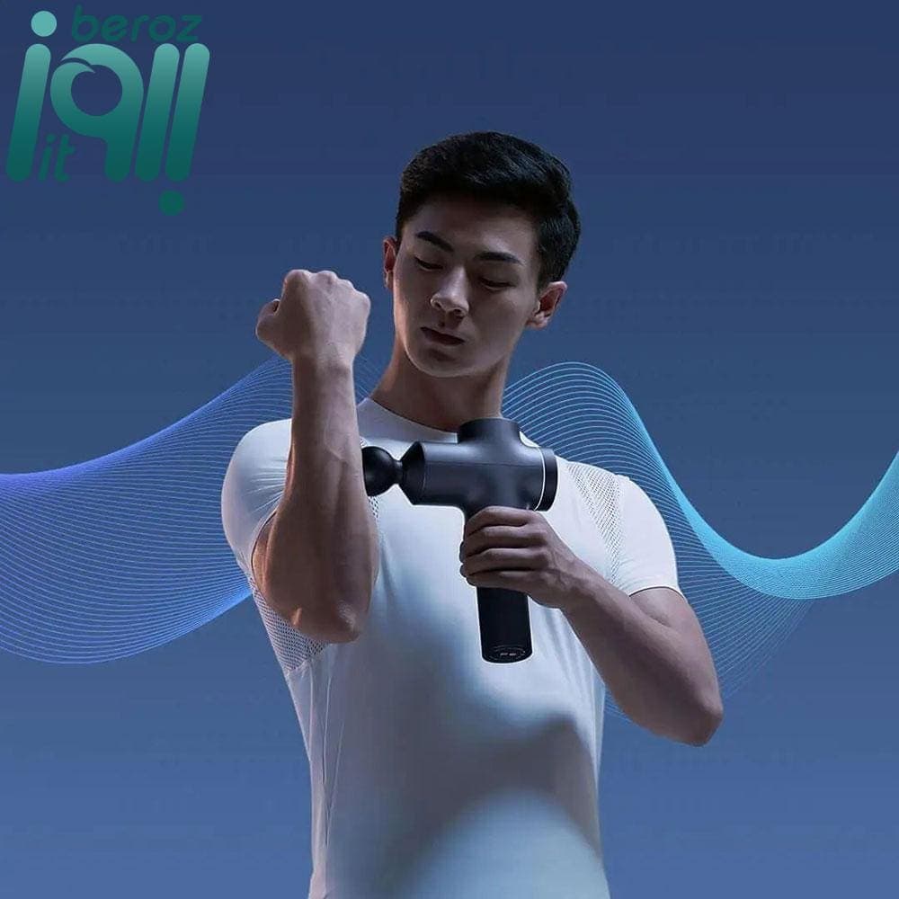 ماساژور تفنگی شیائومی مدل Xiaomi Mijia Fascia Gun Pro MJJMQ02YM(نسخه جدید-ارسال ۱ ساعته) — تصویر ۵