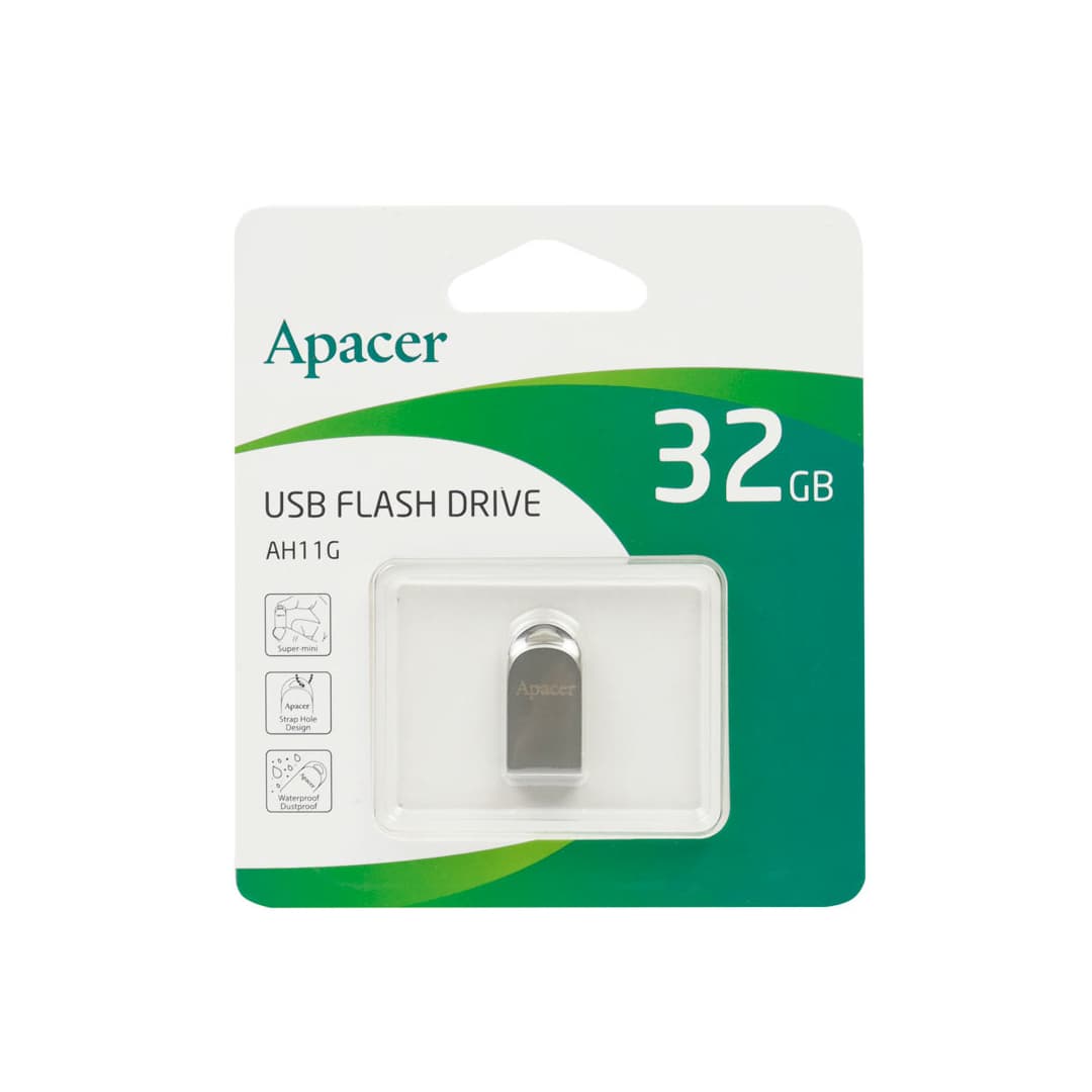 فلش مموری اپیسر Apacer AH11G ظرفیت 32 گیگابایت — تصویر ۲