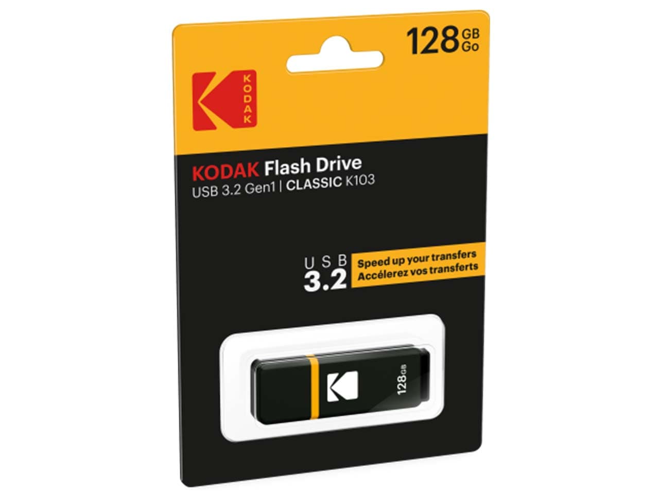 فلش مموری کداک مدل K103 ظرفیت Kodak 128GB USB3.2 — تصویر ۲