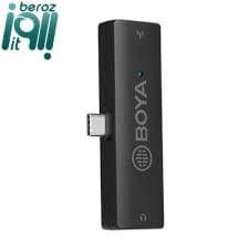 میکروفون یقه ای بی سیم بویا مدل BY-XM6-S6 رابط Type-C — تصویر ۳