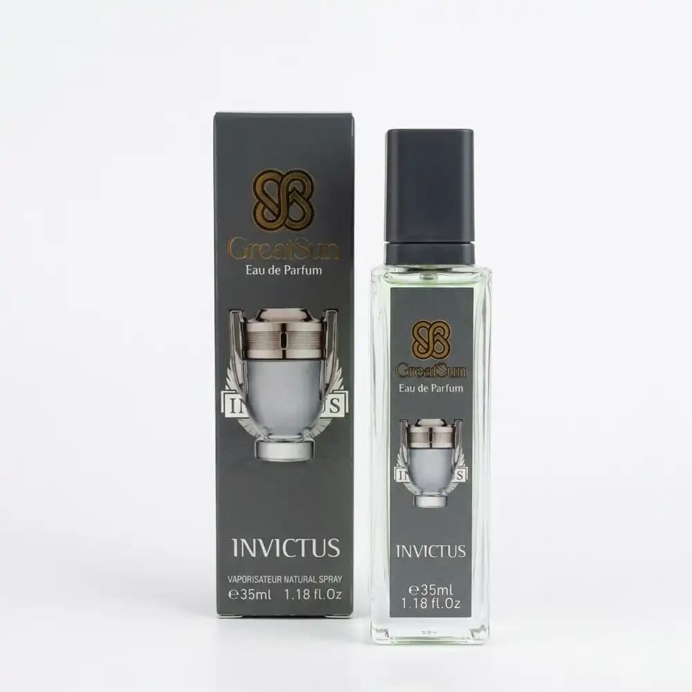 عطر جیبی مردانه گریت سان (GreatSun) مدل Invictus حجم ۳۵ میلی‌لیتر