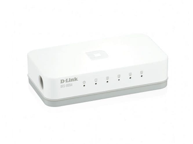 سوئیچ دی لینک 5 پورت دی لینک 10/100 مدل DLink DES-1005A — تصویر ۲