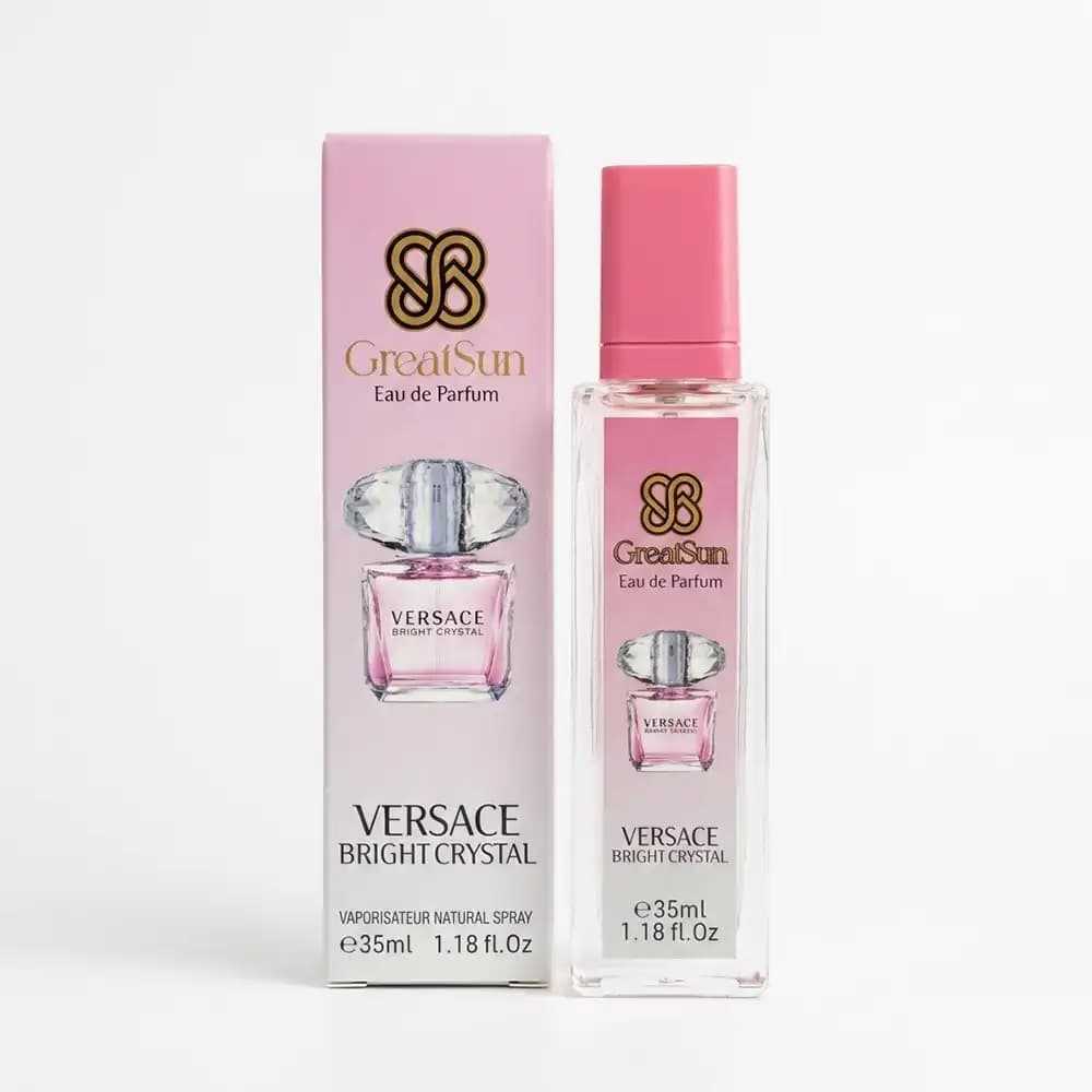 عطر جیبی زنانه گریت سان (GreatSun) مدل versace Bright Crystal حجم ۳۵ میلی‌لیتر
