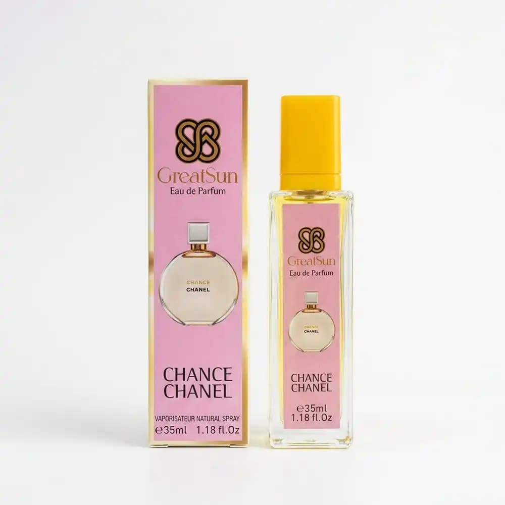 عطر جیبی زنانه گریت سان (GreatSun) مدل Chance Chanel حجم ۳۵ میلی‌لیتر