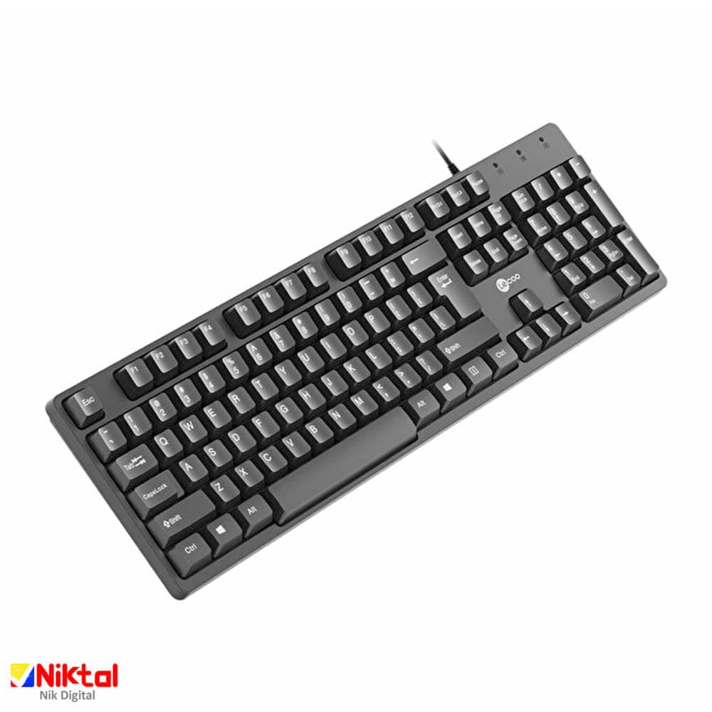 کیبورد با سیم لنوو مدل KB101S — تصویر ۲