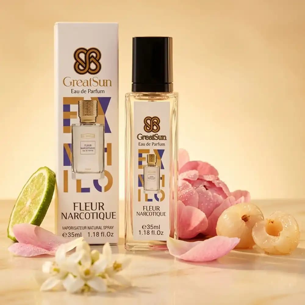 عطر جیبی گریت سان (GreatSun) مدل Fleur Narcotique حجم ۳۵ میلیلیتر — تصویر ۲