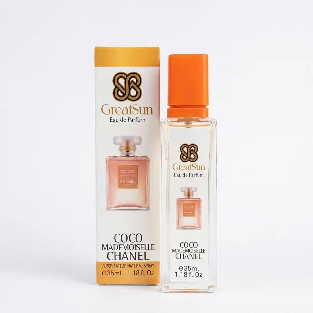 عطر جیبی زنانه گریت سان مدل Coco Mademoiselle Chanel حجم ۳۵ میلی‌لیتر