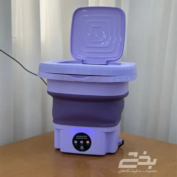 ماشین لباسشویی تاشو سیلیکونی — تصویر ۲
