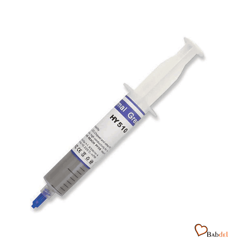 خمیر سیلیکون مدل THERMAL GREASE D-NET HY510
