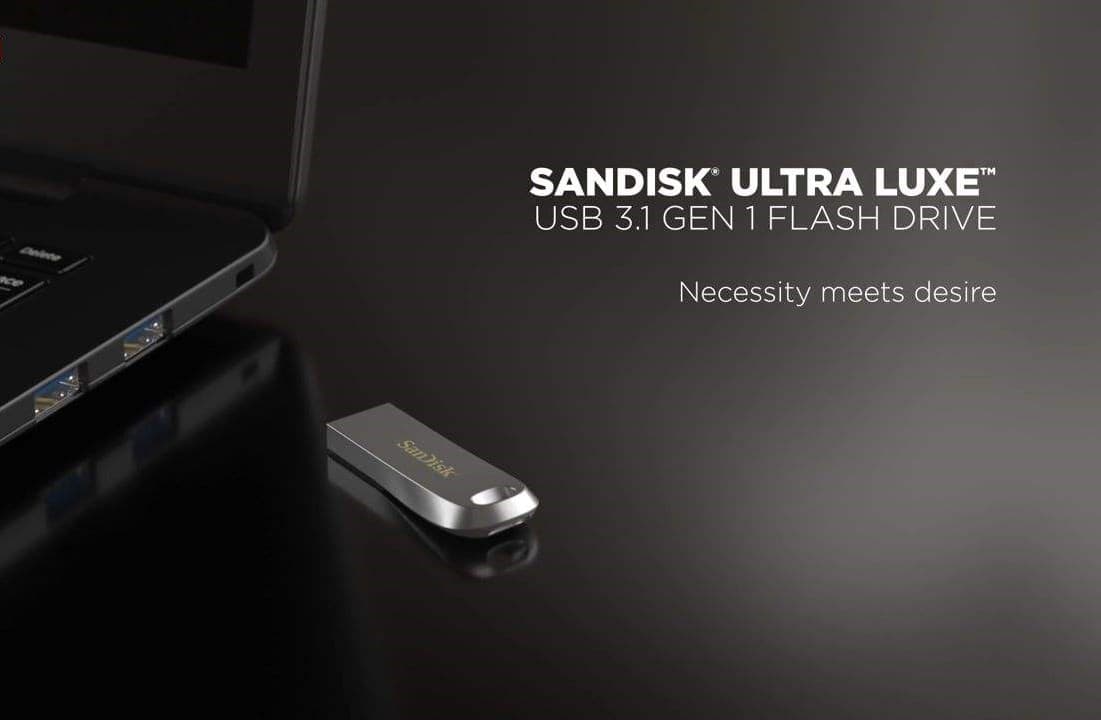 فلش مموری سن دیسک مدل SanDisk Ultra Luxe ظرفیت 32 گیگابایت — تصویر ۴