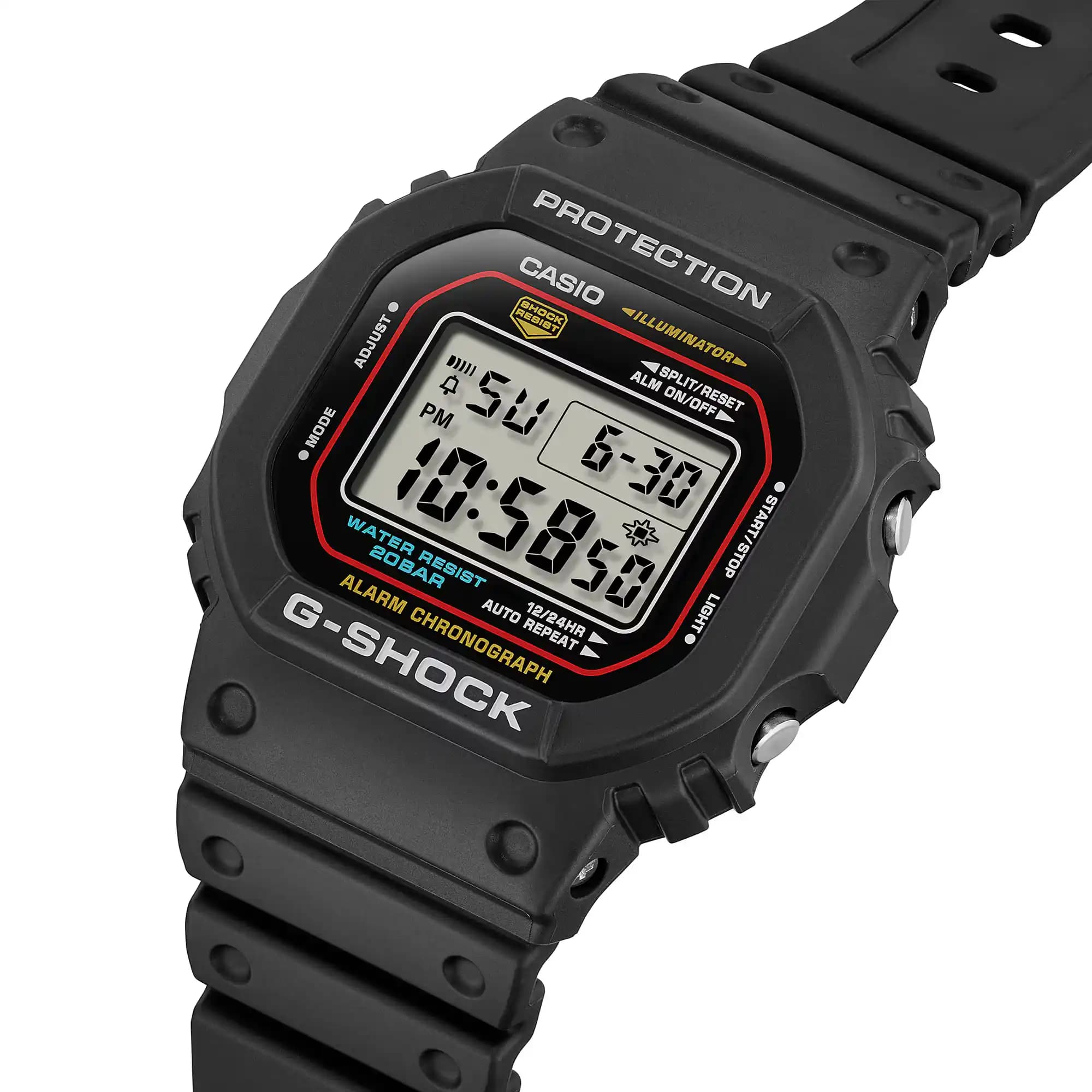 ساعت مچی مردانه کاسیو جی شاک مدل DW-5600RL-1 — تصویر ۸
