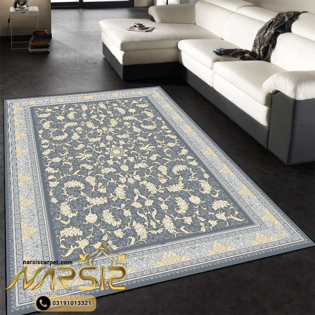 فرشینه فرش طرح نگار طوسی کد 9060 — تصویر ۲