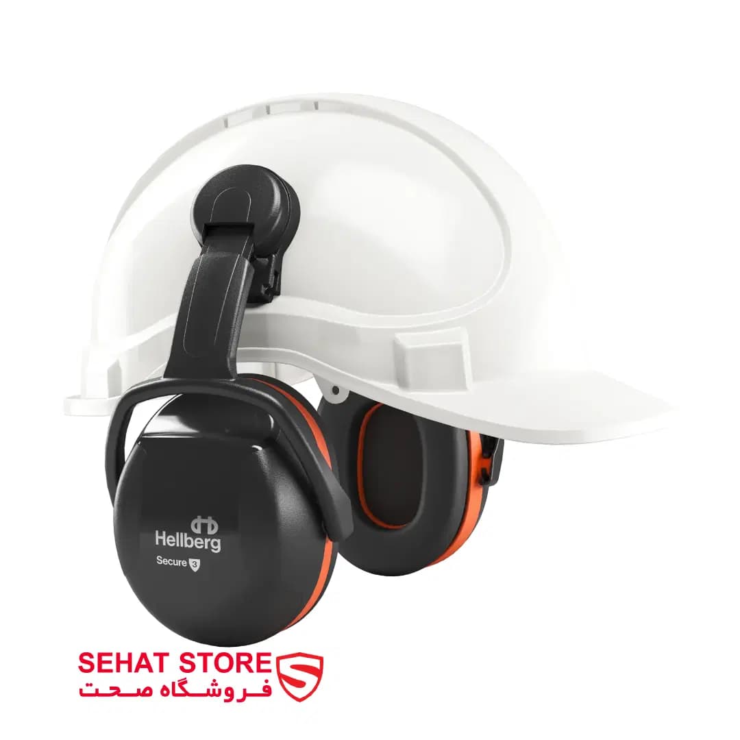 گوشی صداگیر رو کلاهی هلبرگ مدل hellberg secure 3c — تصویر ۲