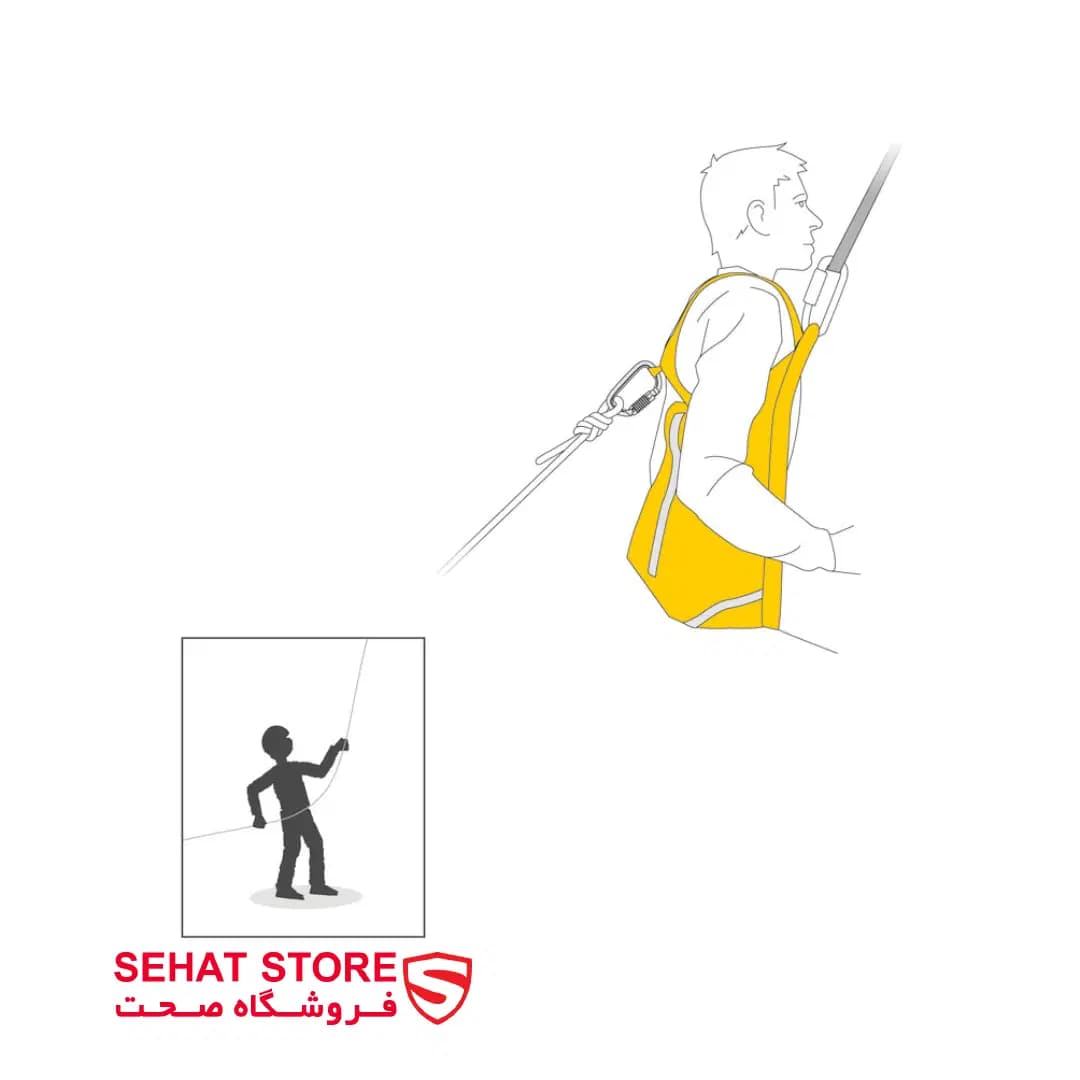 سفره نجات پتزل مدل PETZL PITAGOR — تصویر ۲