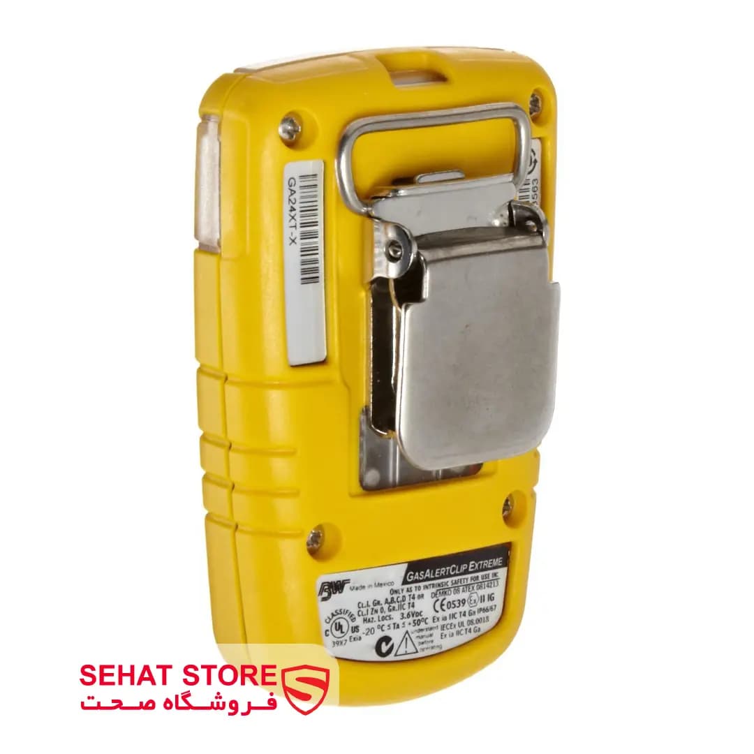 گازسنج تک گاز هانیول مدل honeywell bw clip — تصویر ۳