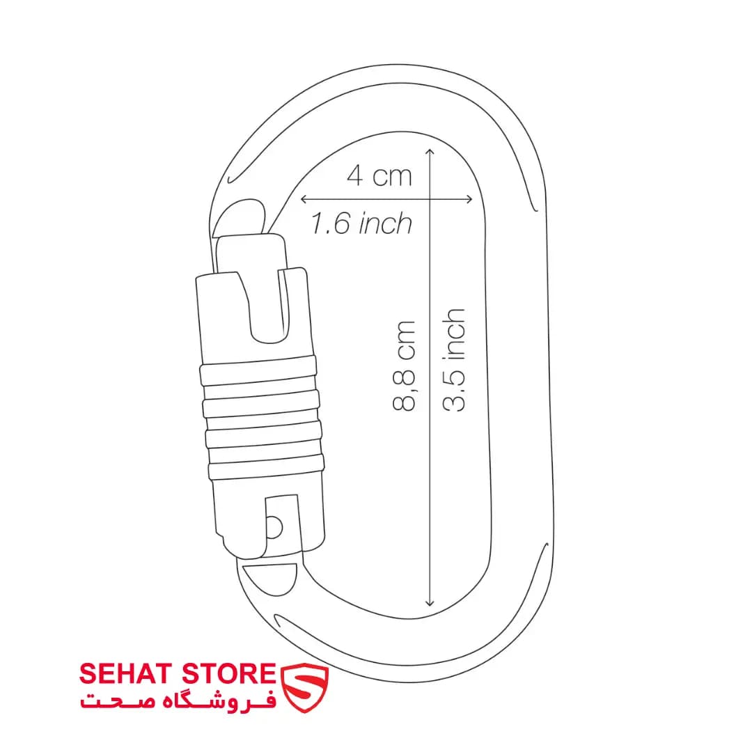 کارابین اتومات پتزل مدل Petzl OXAN M72A TL — تصویر ۲