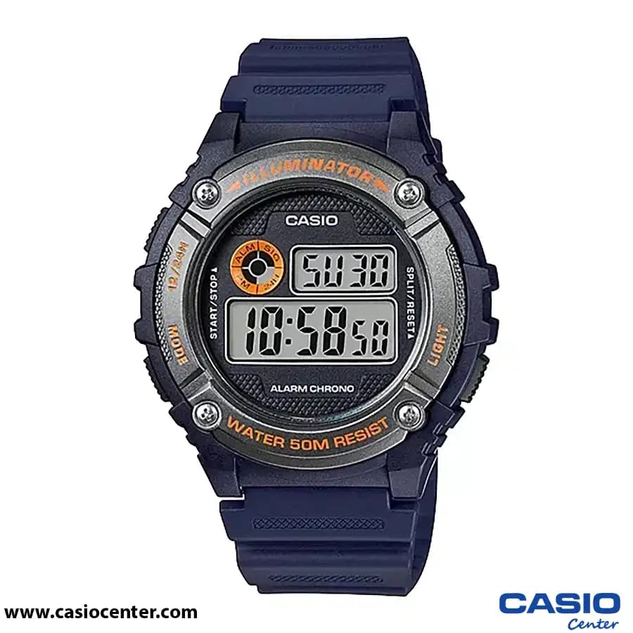 ساعت مچی مردانه کاسیو مدل W-216H-2B — تصویر ۴