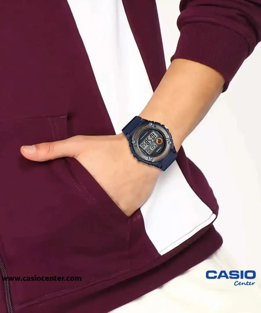 ساعت مچی مردانه کاسیو مدل W-216H-2B — تصویر ۷