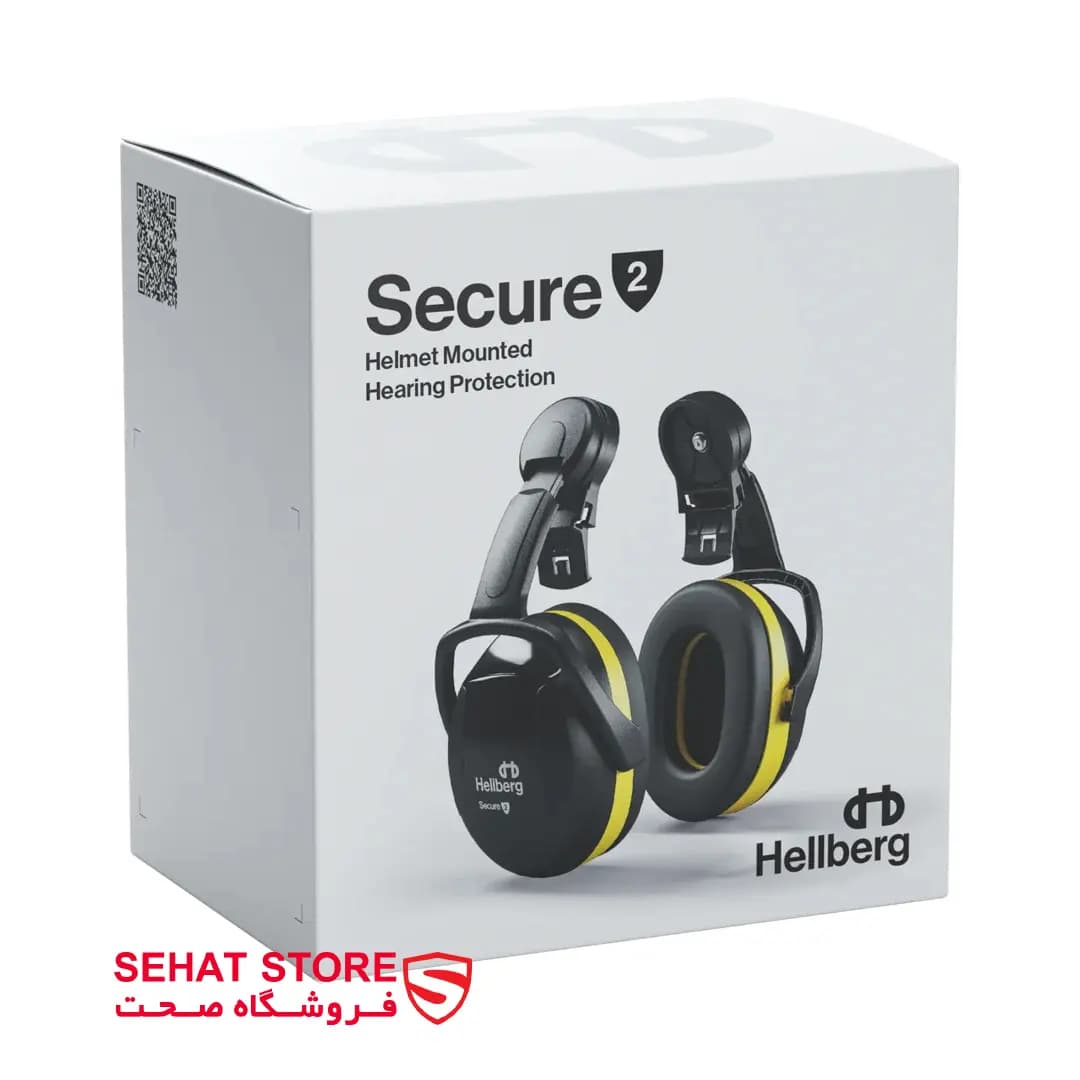 گوشی صداگیر رو کلاهی هلبرگ مدل hellberg secure 2c — تصویر ۴