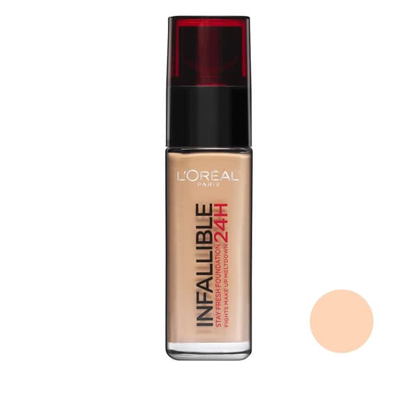 کرم پودر اورال اینفلیبل Loreal Infallible Foundation 140