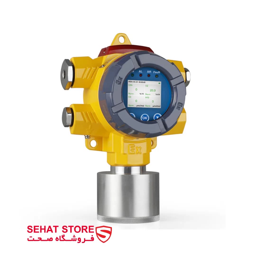 گازسنج ثابت چند گاز بوشان مدل bosean GTQ-DX401 Fixed Multi Gas Detector — تصویر ۲