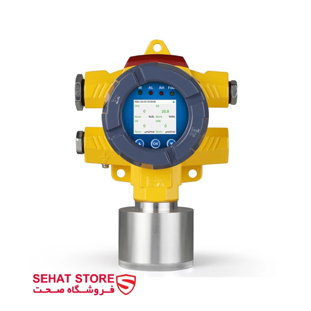 گازسنج ثابت چند گاز بوشان مدل bosean GTQ-DX401 Fixed Multi Gas Detector