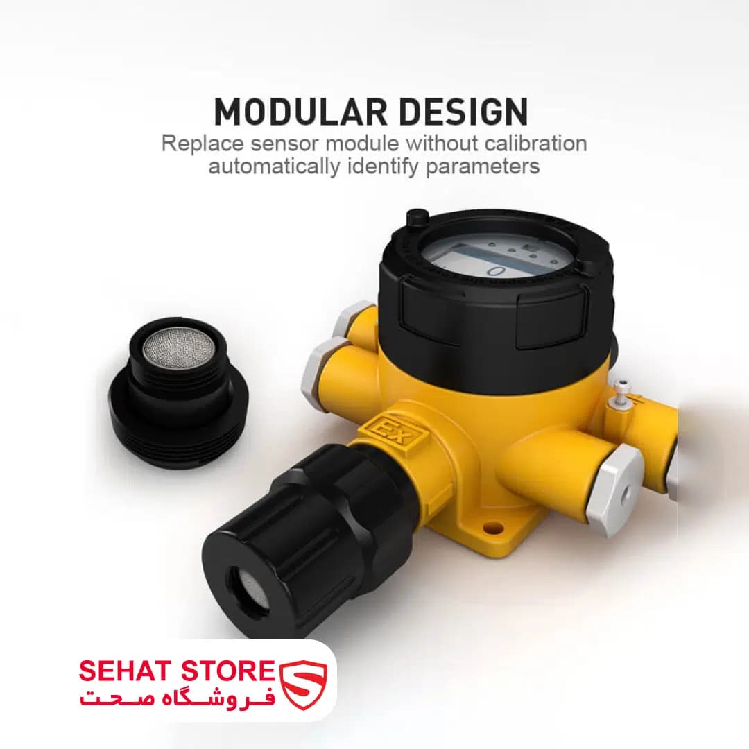 گازسنج ثابت بوشان مدل bosean GT-K90 Fixed Gas Detector (IP66) — تصویر ۴