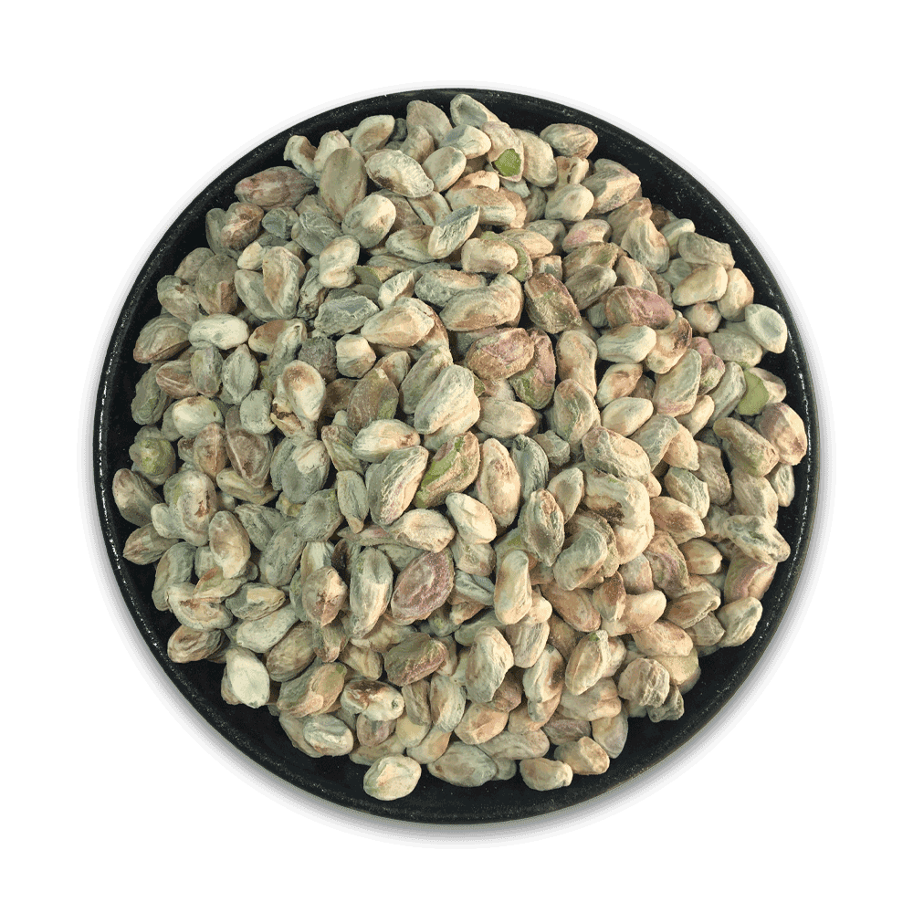 مغز کال (مغز جوان) خام درجه یک پسته