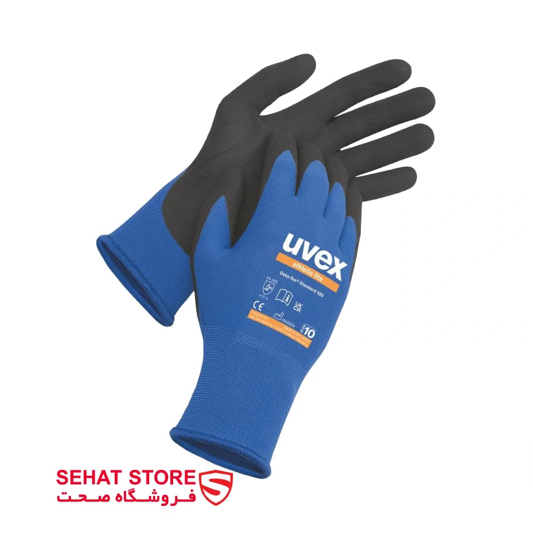 دستکش ایمنی یووکس مدل uvex athletic lite