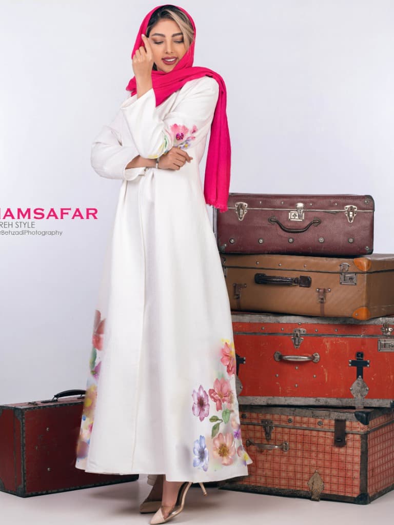 مانتو زنانه گره استایل مدل صبح بهاری
