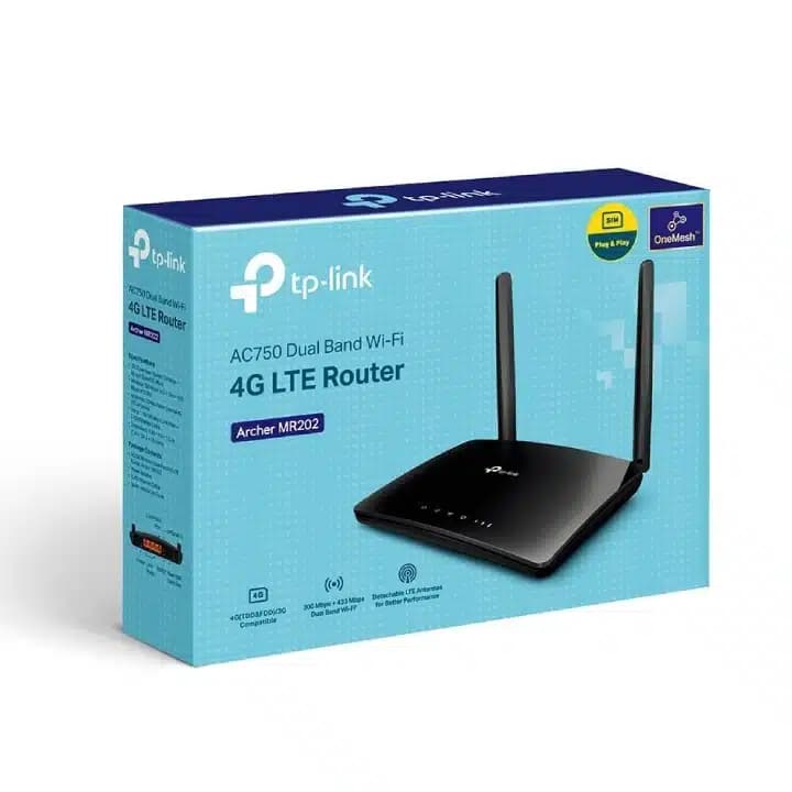 مودم روتر سیمکارتی تی پی لینک مدل AC750 TL-MR202 — تصویر ۲
