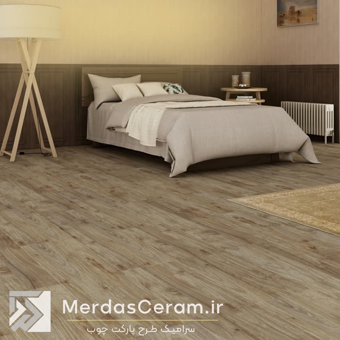 سرامیک طرح پارکت پارکیا A ایفا سرام سایز 20×120 — تصویر ۲