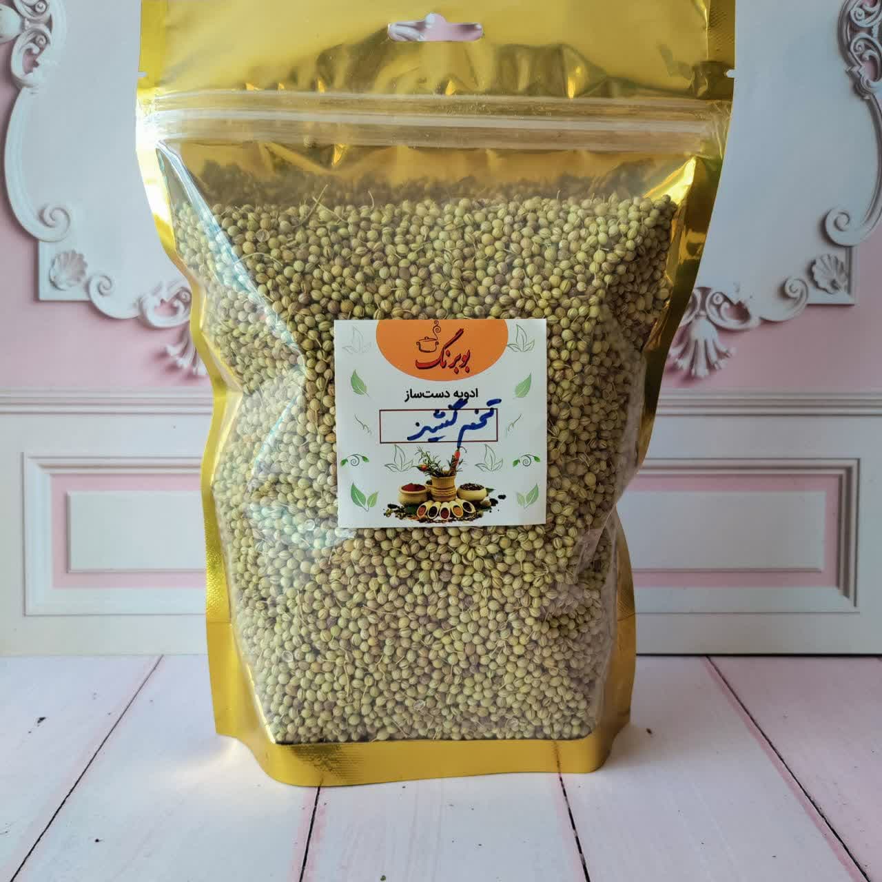 تخم گشنیز ۱۰۰ گرمی بوبرنگ (پودر و ناساب) — تصویر ۲
