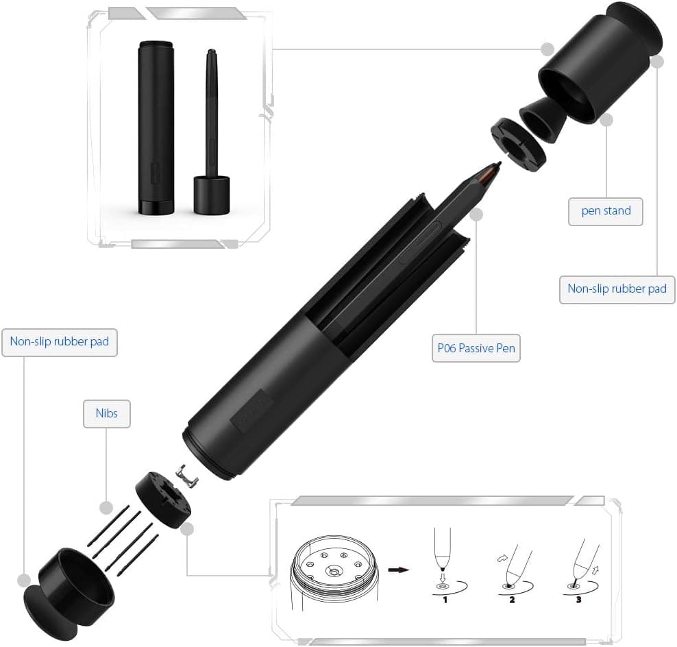 قلم نوری اکس پی پن مدل XP-PEN DECO 02 — تصویر ۸