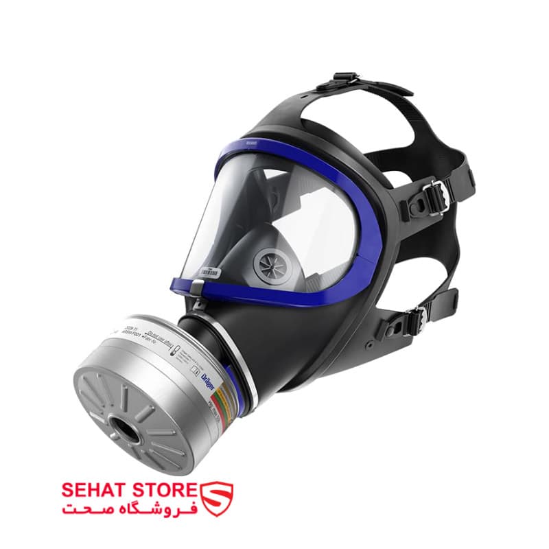 ماسک شیمیایی تمام صورت دراگر مدل Drager x-Plore 6300 Full Mask — تصویر ۲