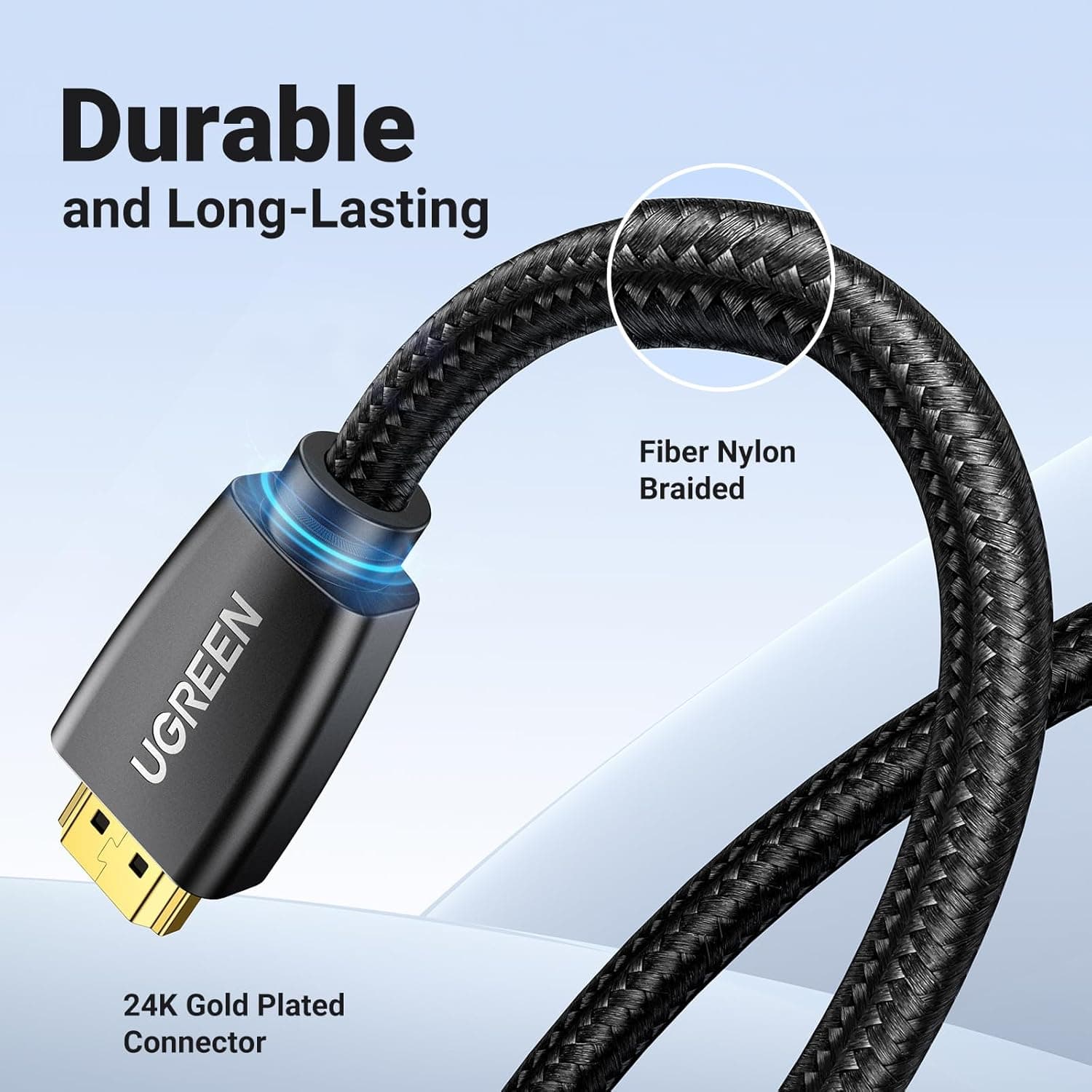 کابل HDMI یوگرین مدل UGREEN HD118-40414 طول 10 متر — تصویر ۳