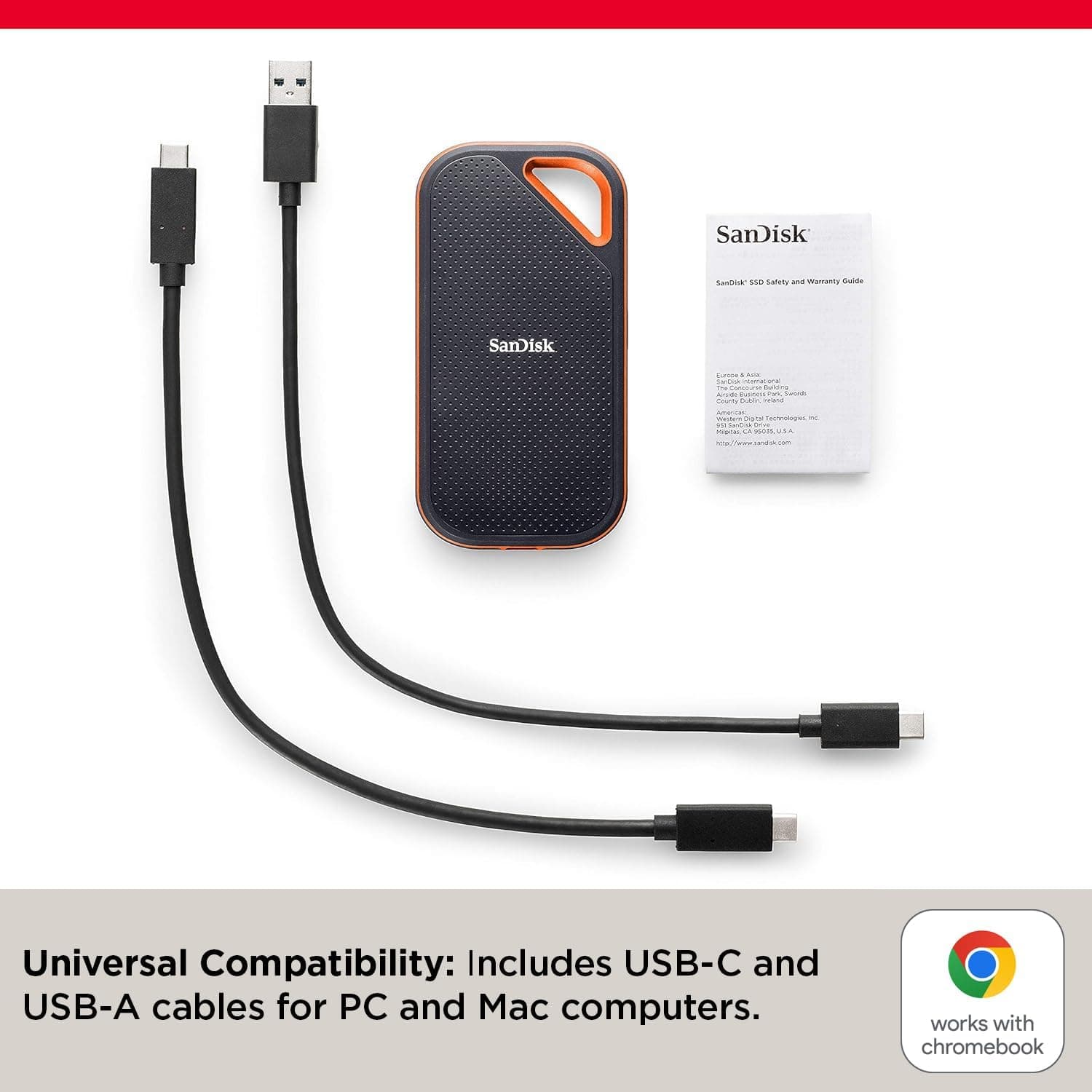 هارد اکسترنال SSD سندیسک مدل SanDisk Extreme PRO E81 ظرفیت 2TB — تصویر ۸